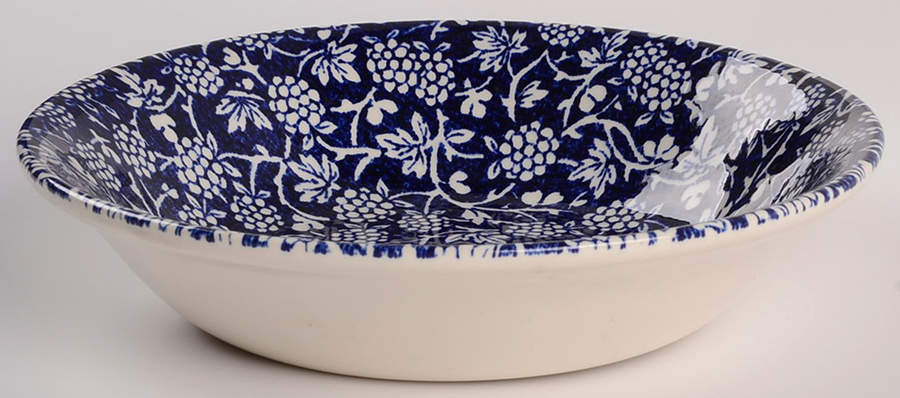 Blackberry Blue Coupe Soup Bowl by Royal Stafford-1