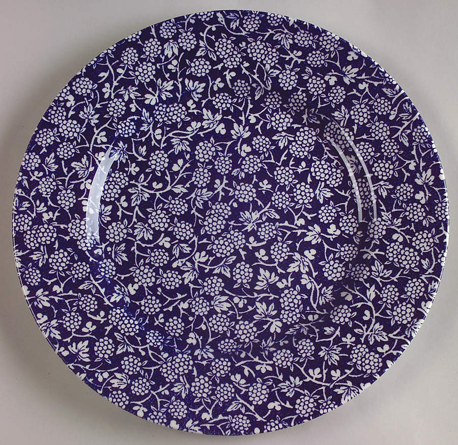 Blackberry Blue Dinner Plate by Royal Stafford-1