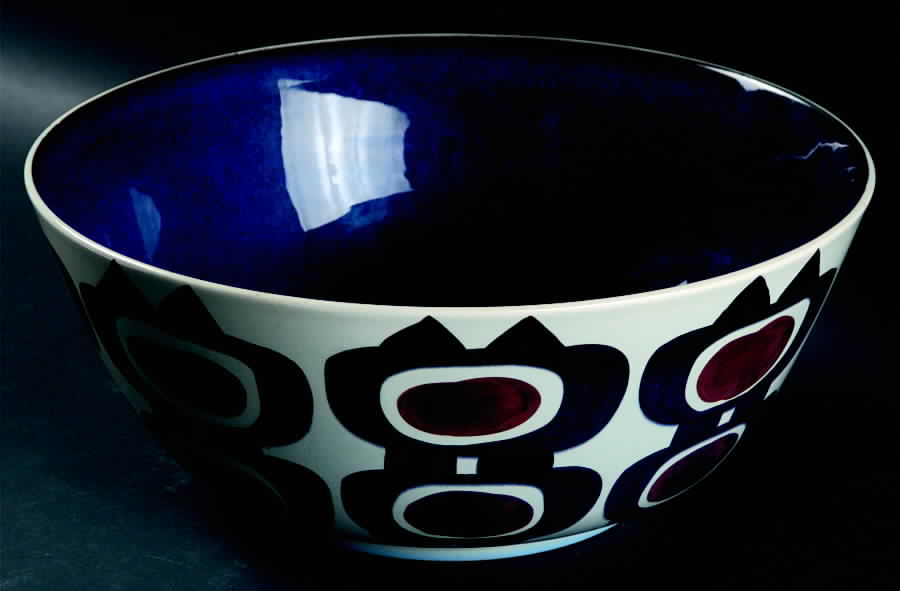 191 10" Large Salad Serving Bowl by Royal Copenhagen-1