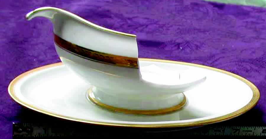 3081 Gravy Boat with Attached Underplate by Rosenthal - Continental-1