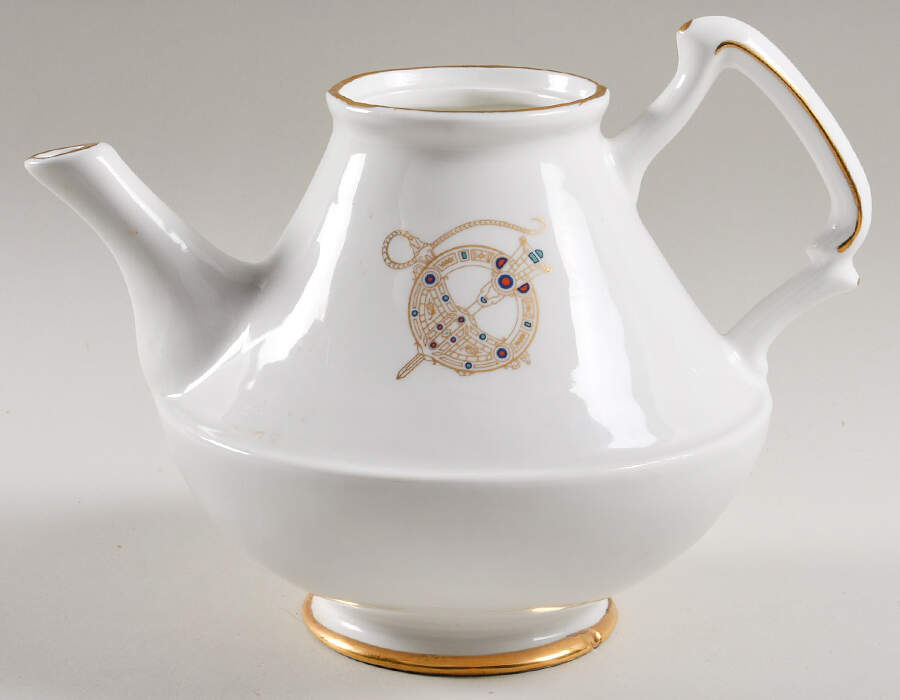 Tara Brooch (Smooth) Teapot No Lid by Royal Tara-1
