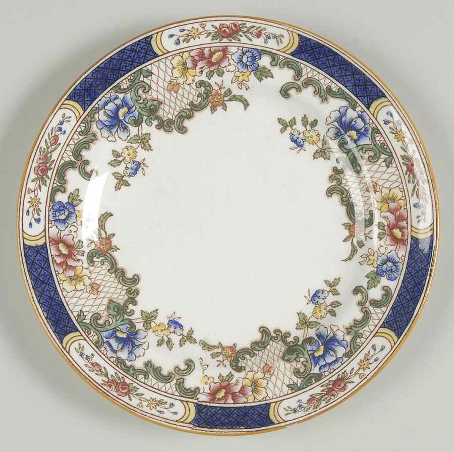V835 Bread & Butter Plate by Royal Cauldon-1