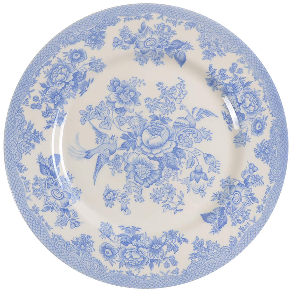 Asiatic Pheasant Powder Blue Dinner Plate by Royal Stafford-1