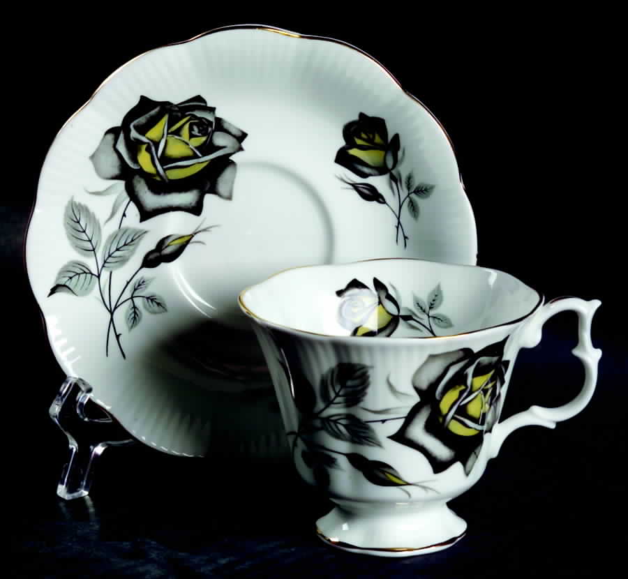 ROA160 Footed Cup & Saucer Set by Royal Albert-1