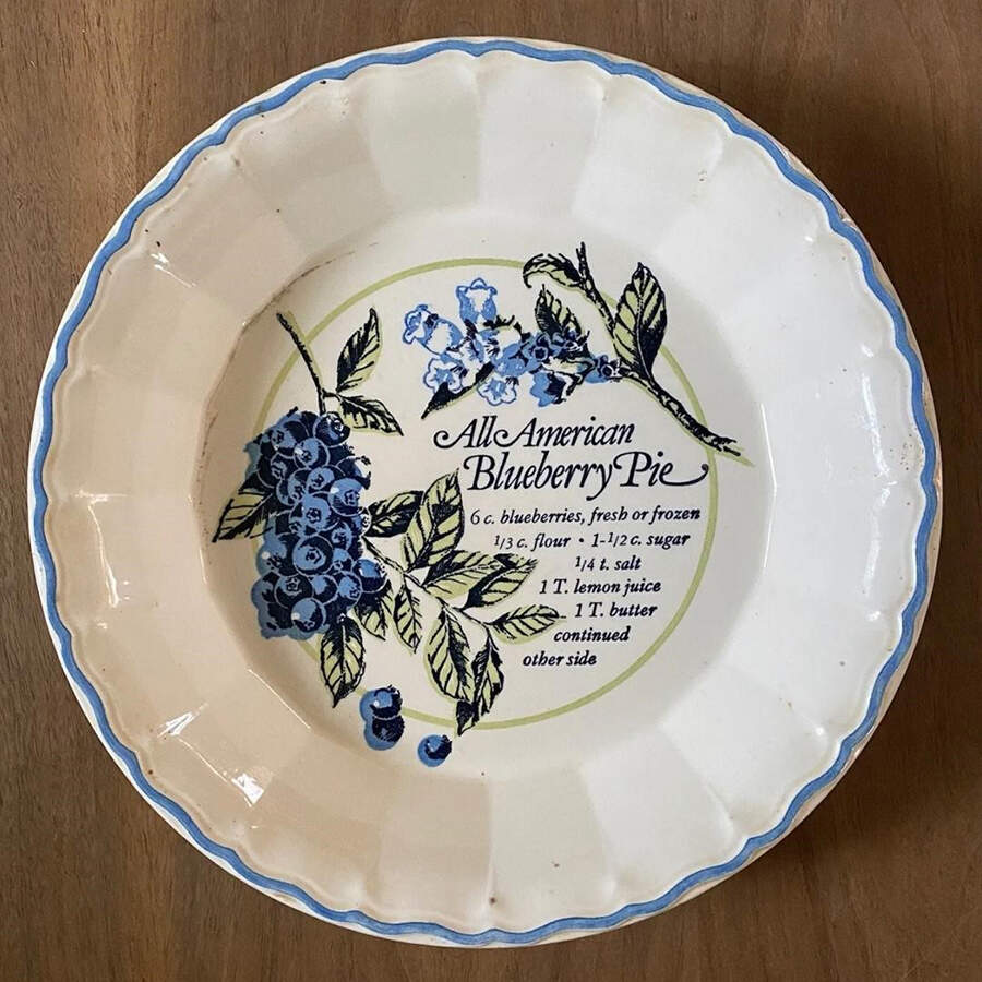 All American Pie Series 10" Pie Baking Plate by Royal (USA)-1