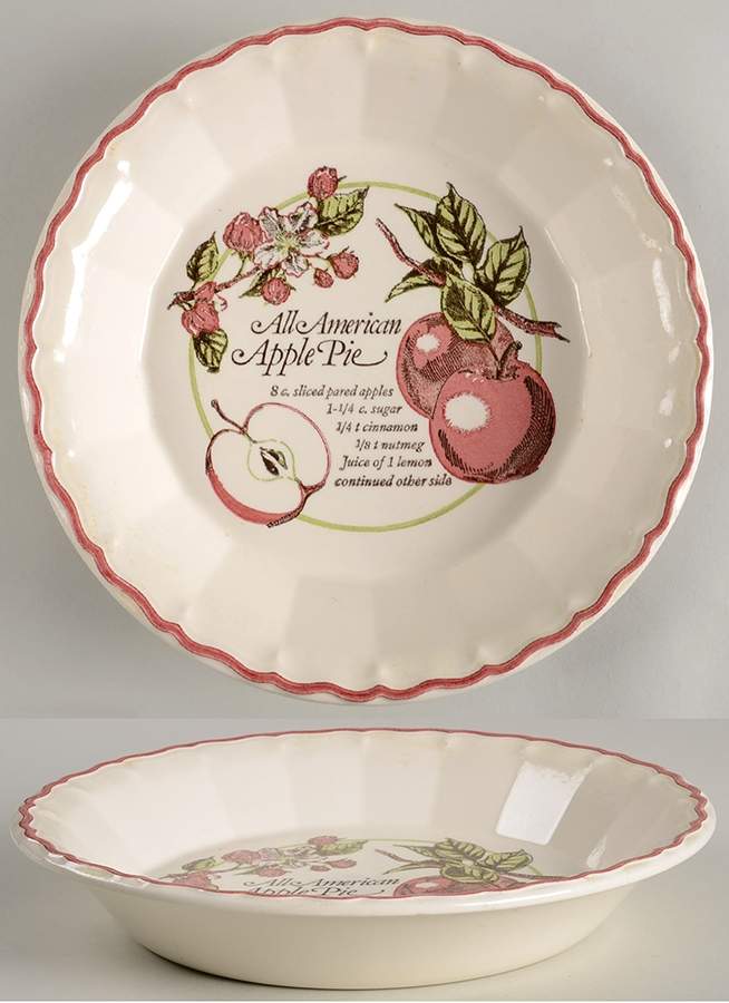 All American Pie Series 10" Pie Baking Plate by Royal (USA)-1