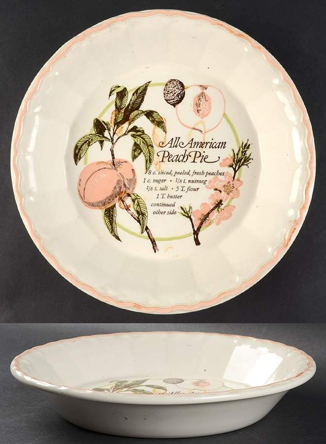All American Pie Series 10" Pie Baking Plate by Royal (USA)-1