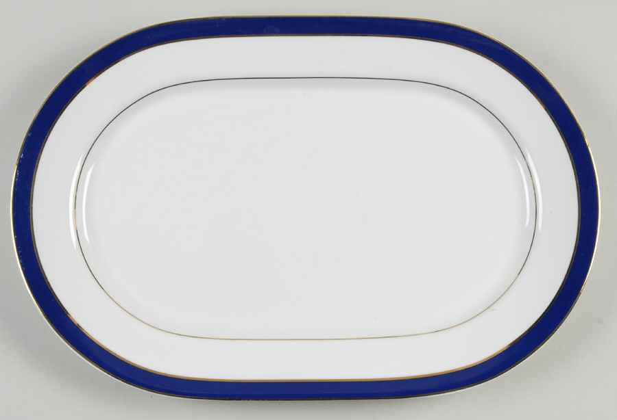 Sonata 13" Oval Serving Platter by Royal Vienna (Austria-Poland)-1