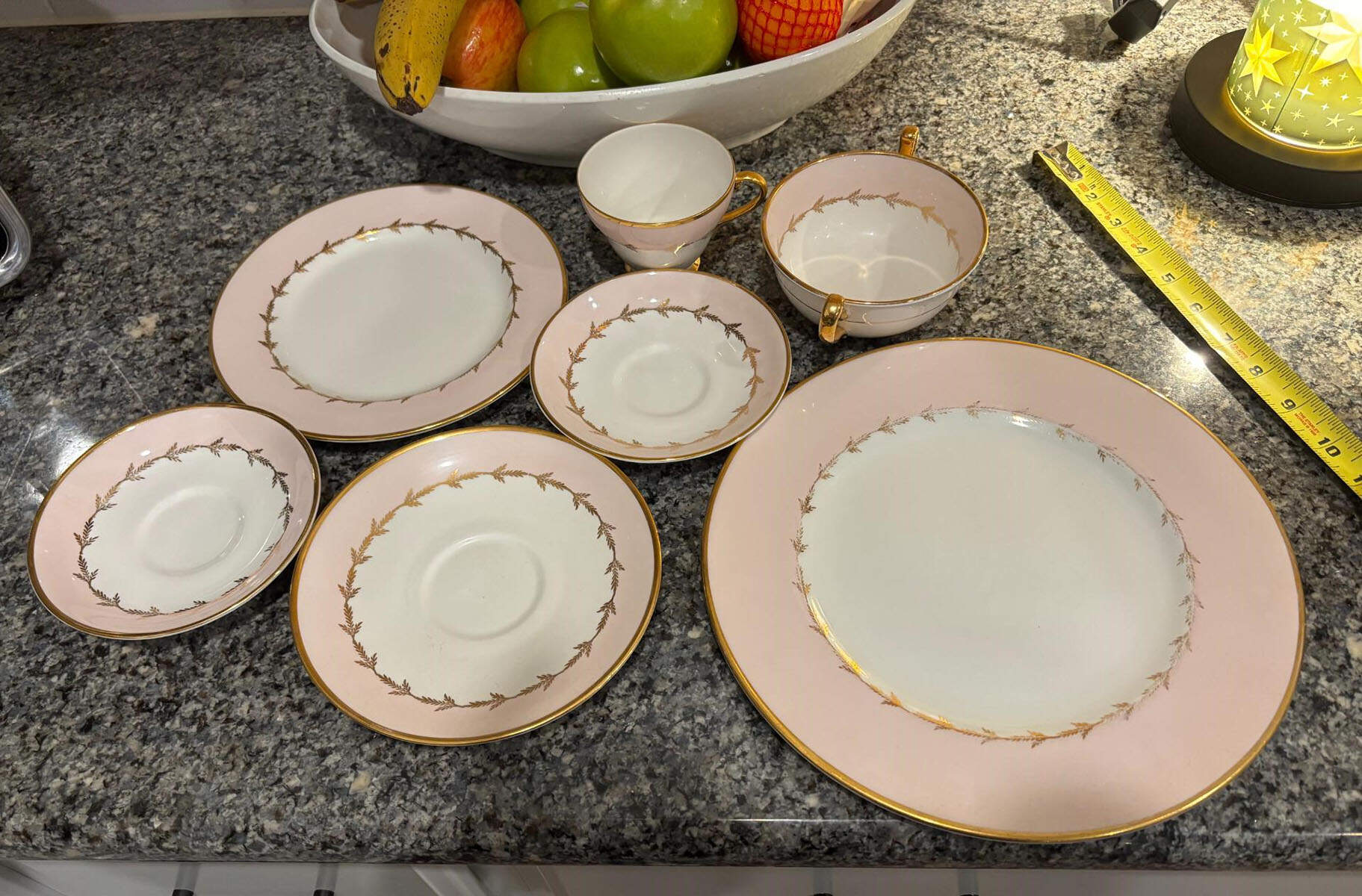 Pink Classic Bread & Butter Plate by Royal Grafton-1