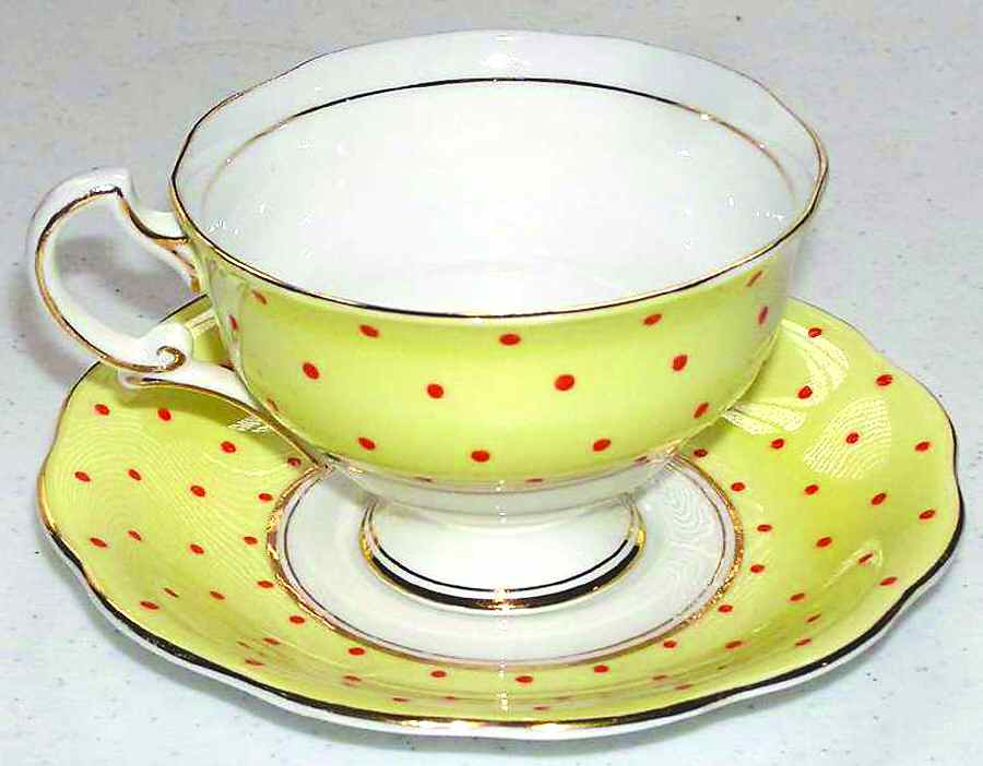RSD42 Footed Cup & Saucer Set by Royal Standard-1