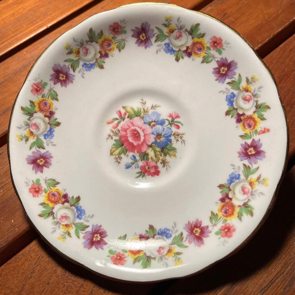 1832 Saucer for Footed Cup by Royal Stafford-1