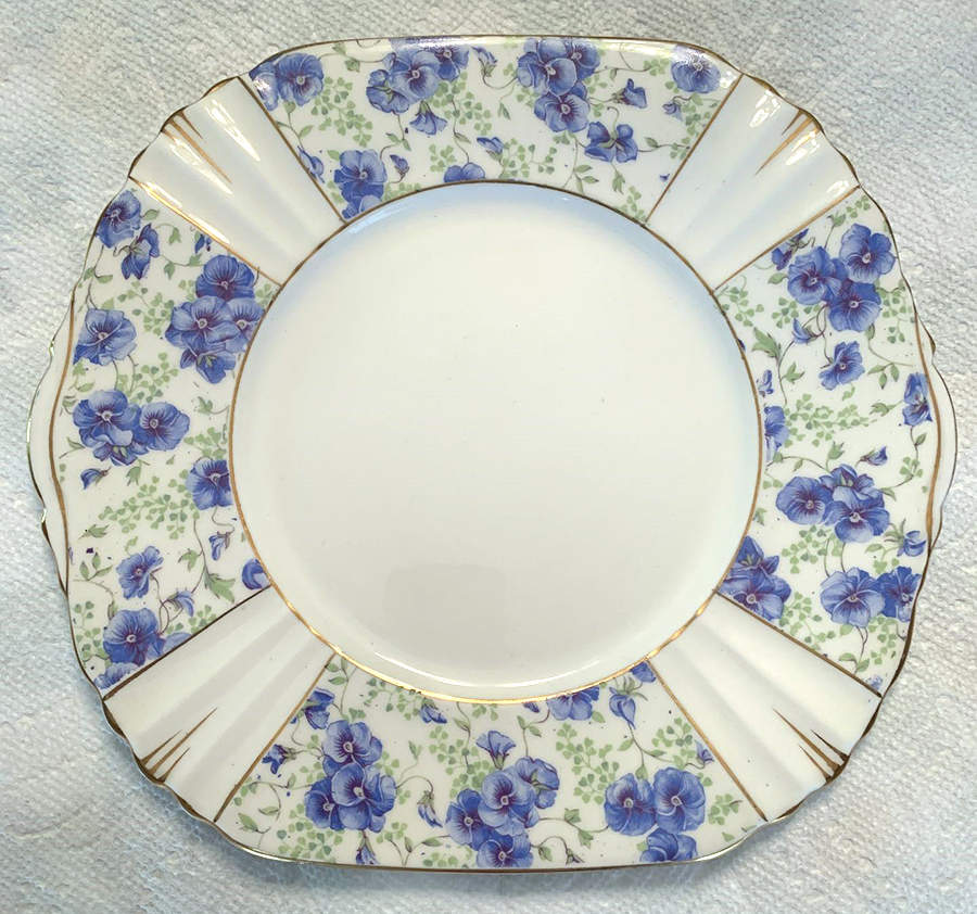 9768 Square Handled Cake Plate by Royal Albert-1