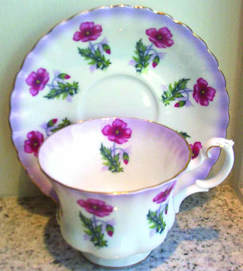 4469 Footed Cup & Saucer Set by Royal Albert-1