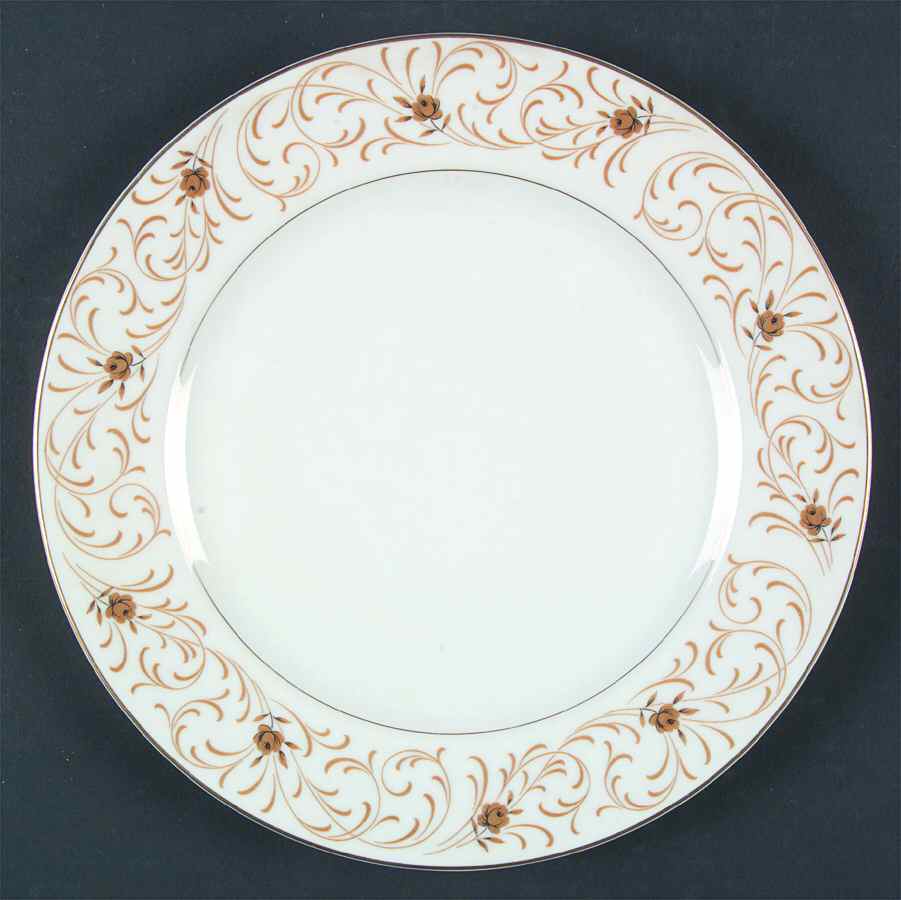 Brenham Dinner Plate by Rose (Japan)-1
