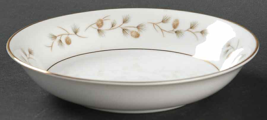 Whispering Pine Fruit/Dessert (Sauce) Bowl by Rose (Japan)-1