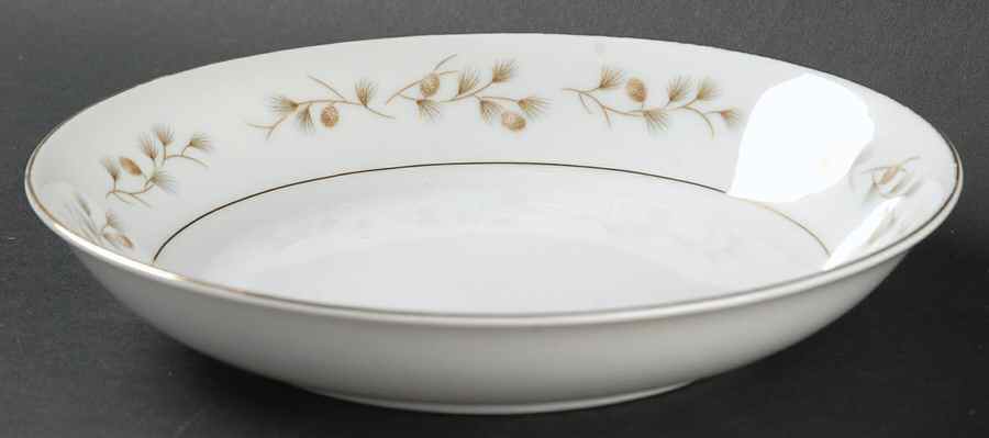 Whispering Pine Coupe Soup Bowl by Rose (Japan)-1