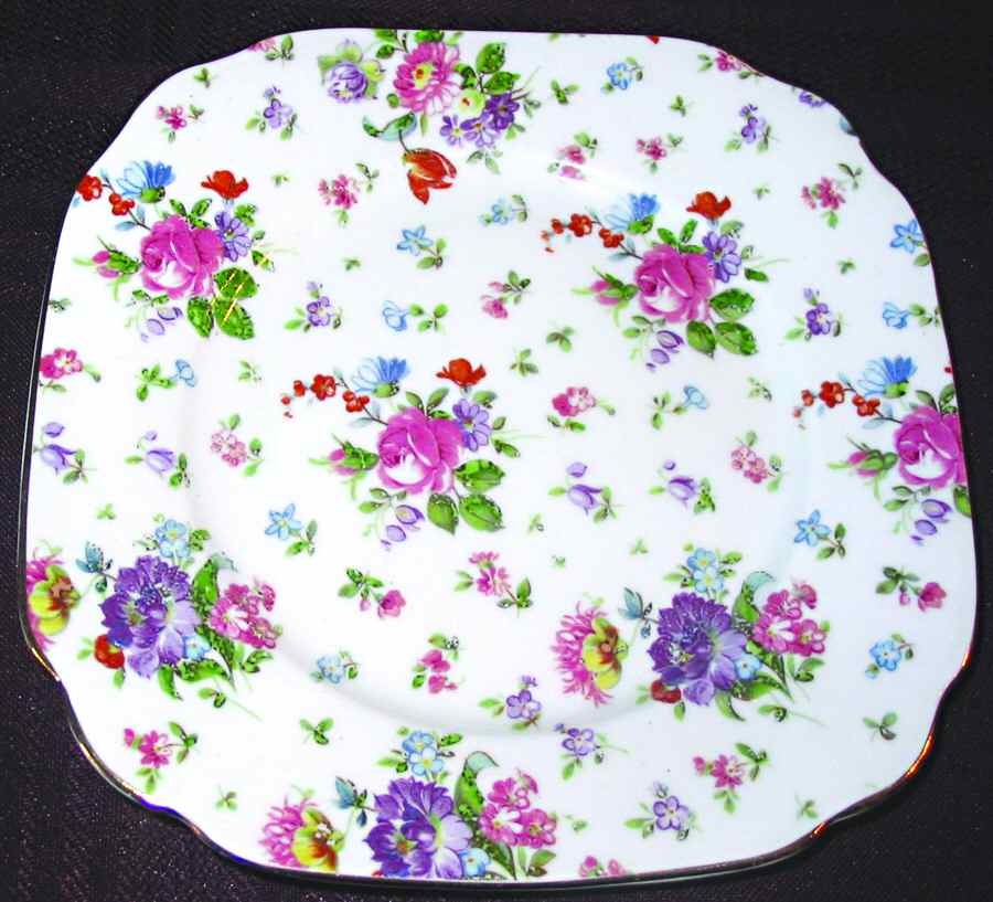 ROA166 Square Salad Plate by Royal Albert-1