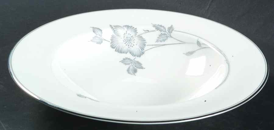 Allure Platinum 9" Soup/Pasta Bowl by Royal Doulton-1