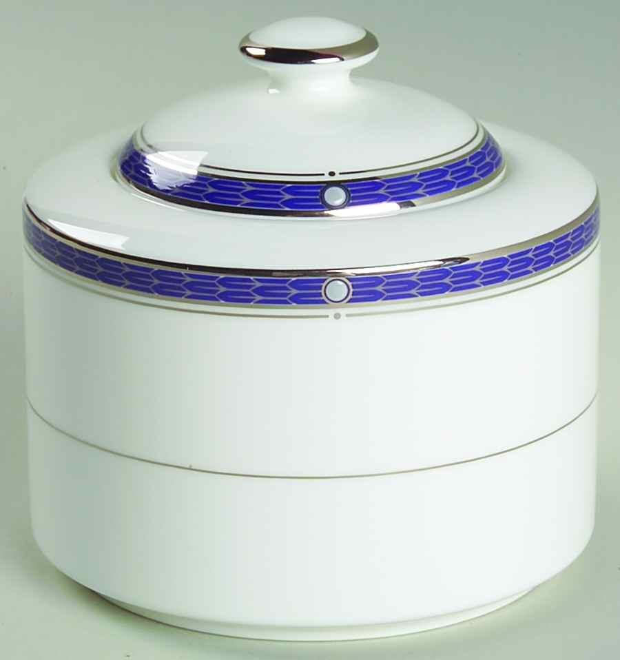 Fanfare Sugar Bowl & Lid by Royal Doulton-1