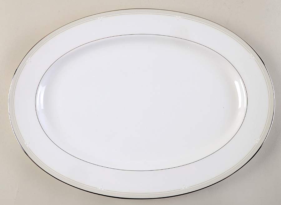 Melrose 14" Oval Serving Platter by Royal Doulton-1