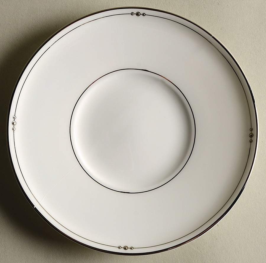 Precious Platinum Saucer by Royal Doulton-1