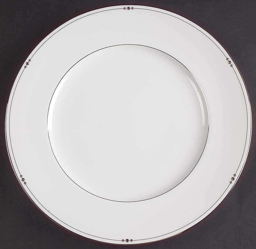 Precious Platinum Dinner Plate by Royal Doulton-1