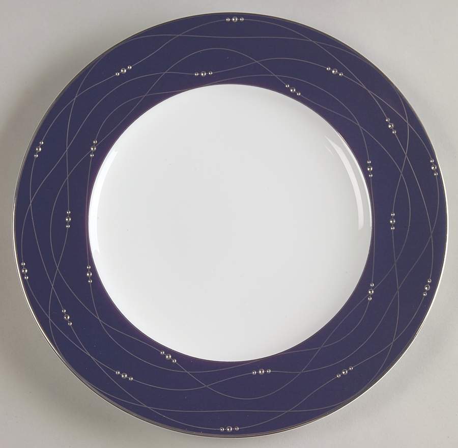 Precious Platinum Luncheon Plate by Royal Doulton-1