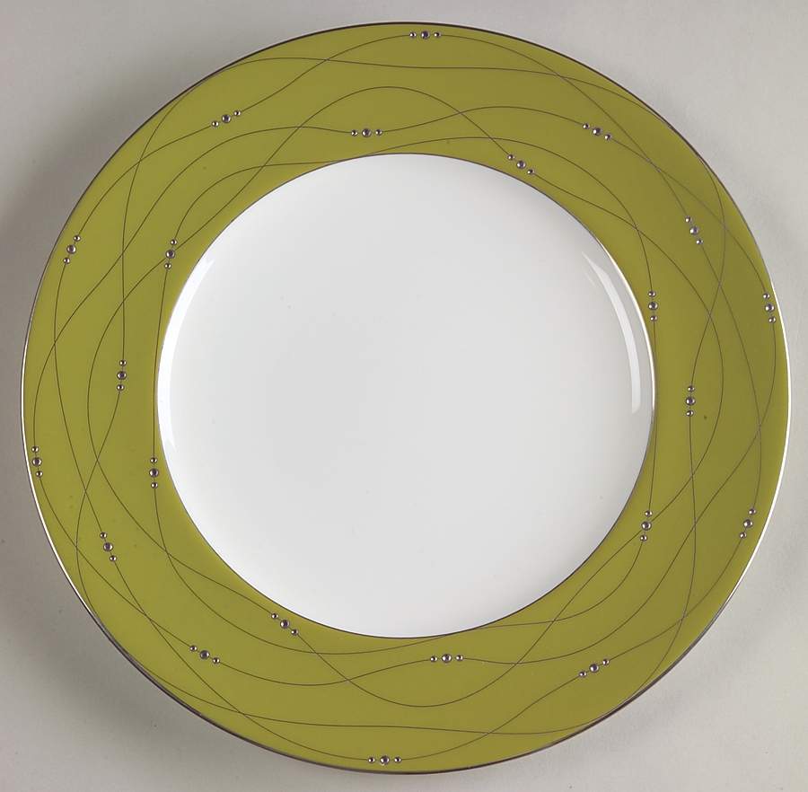 Precious Platinum Luncheon Plate by Royal Doulton-1