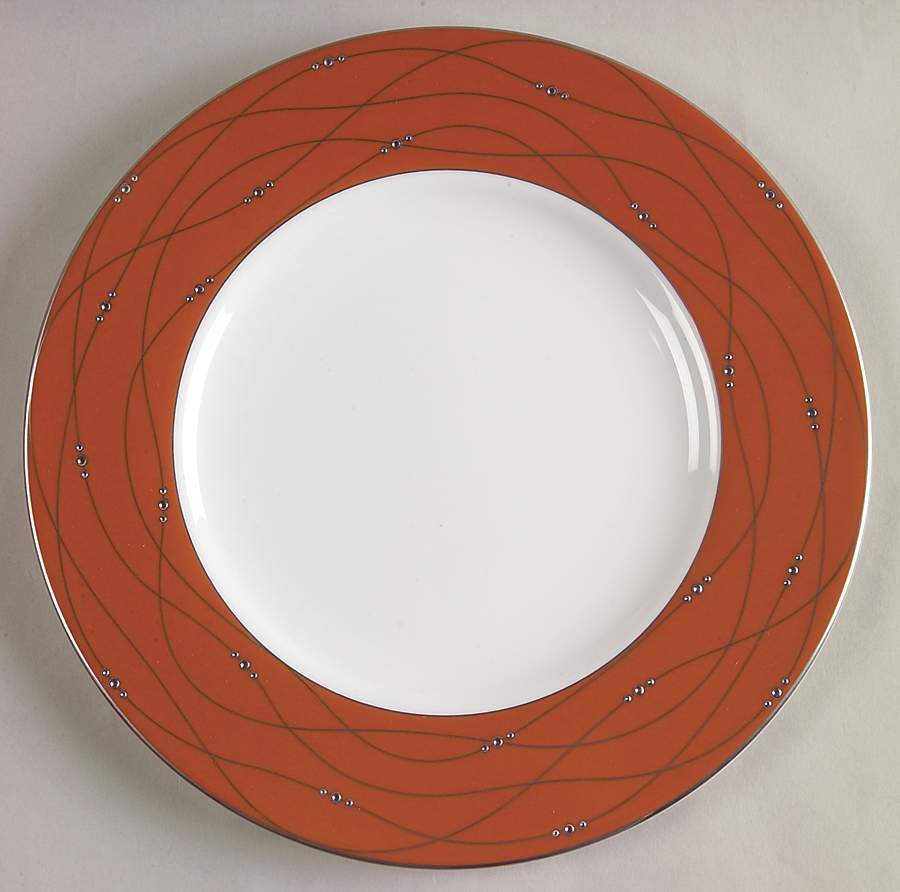 Precious Platinum Luncheon Plate by Royal Doulton-1