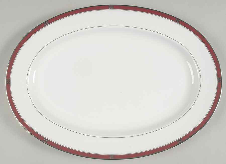 Radiance 14" Oval Serving Platter by Royal Doulton-1