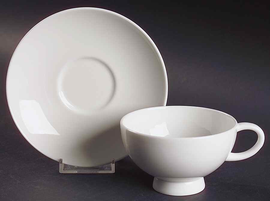 Symmetry Footed Cup & Saucer Set by Royal Doulton-1