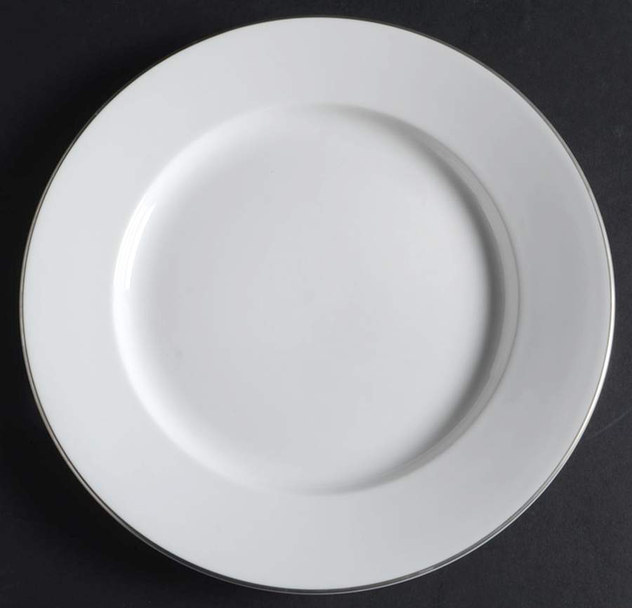 Symmetry Platinum Salad Plate by Royal Doulton-1