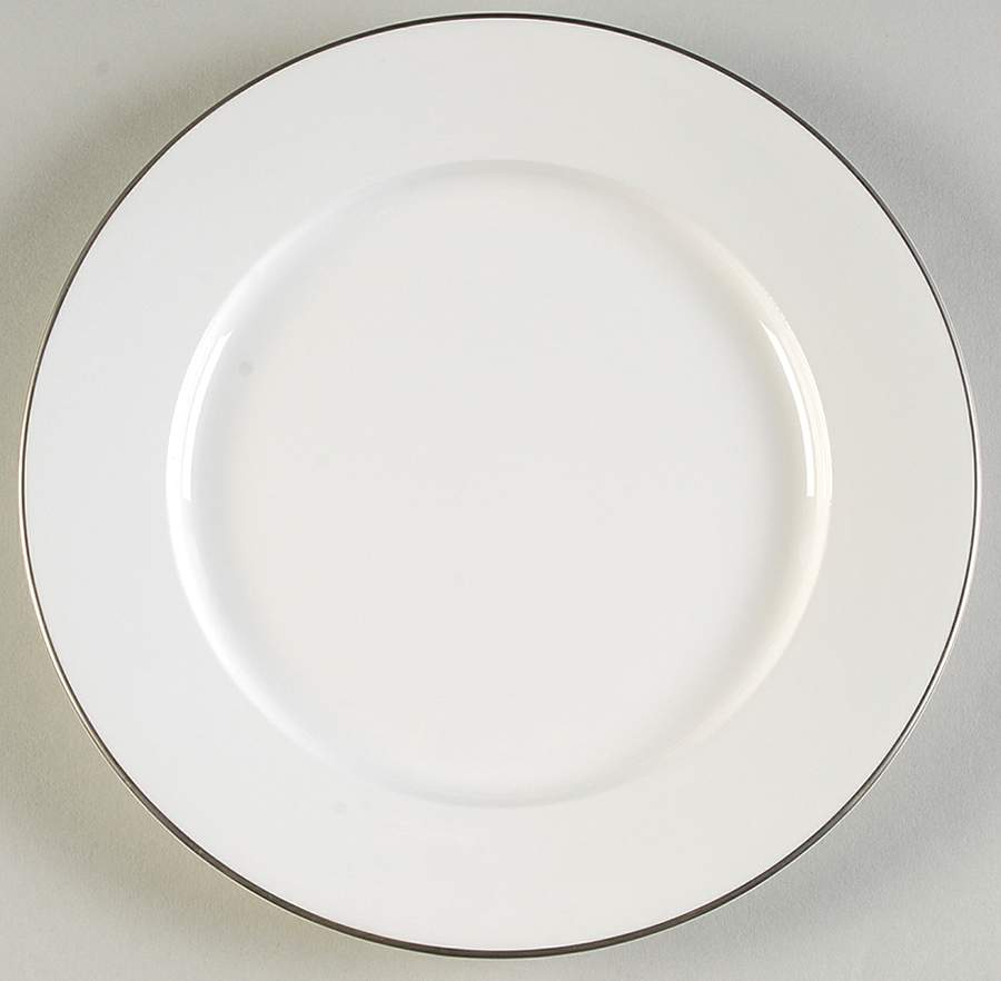 Symmetry Platinum Luncheon Plate by Royal Doulton-1