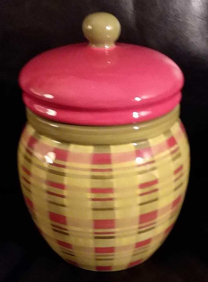 Festive Home Small Canister & Lid by Royal Doulton-1