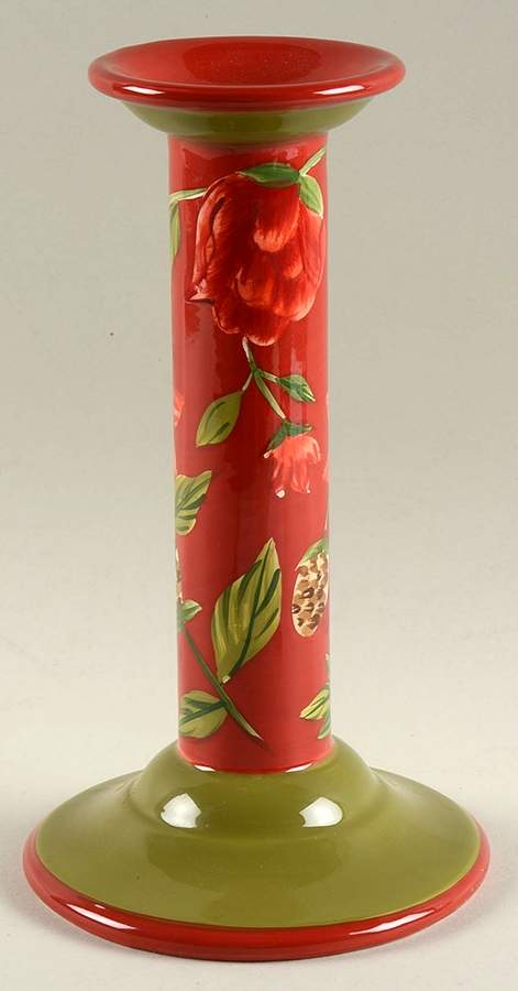 Festive Home 9" Tall Candlestick by Royal Doulton-1