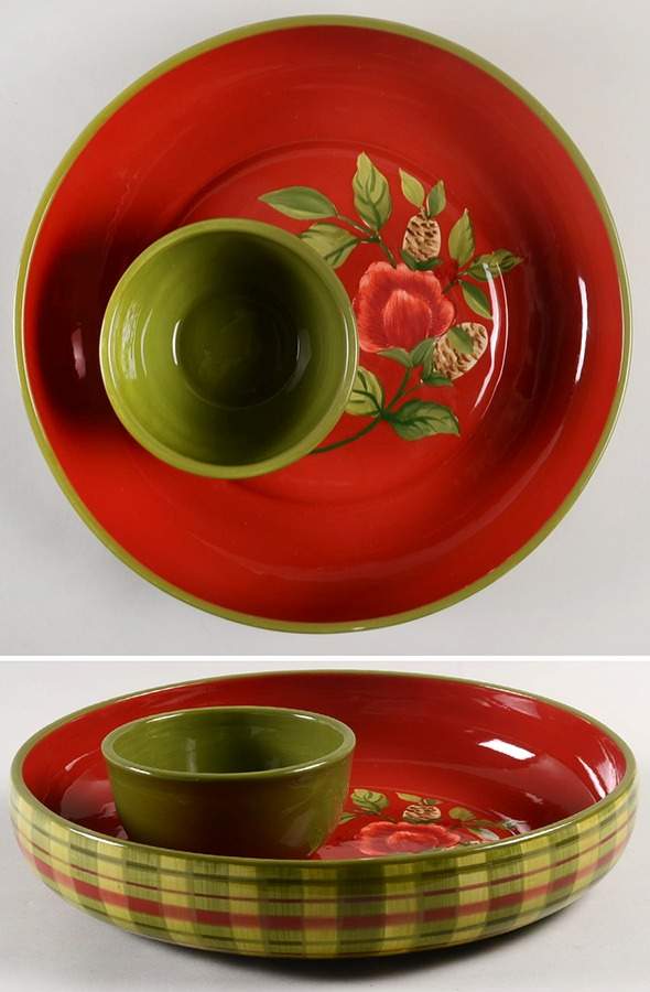 Festive Home (2 Piece) Chip & Dip Set by Royal Doulton-1