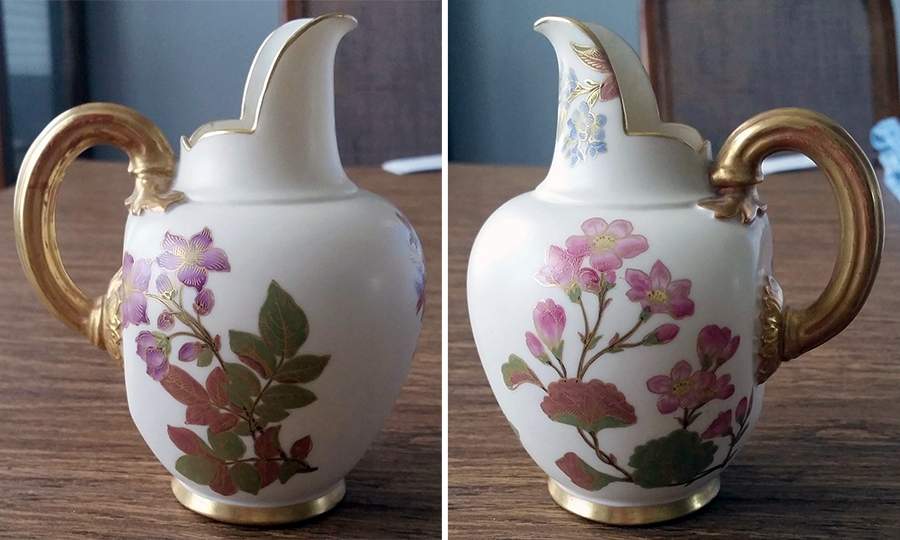 RW364 Creamer by Royal Worcester-1