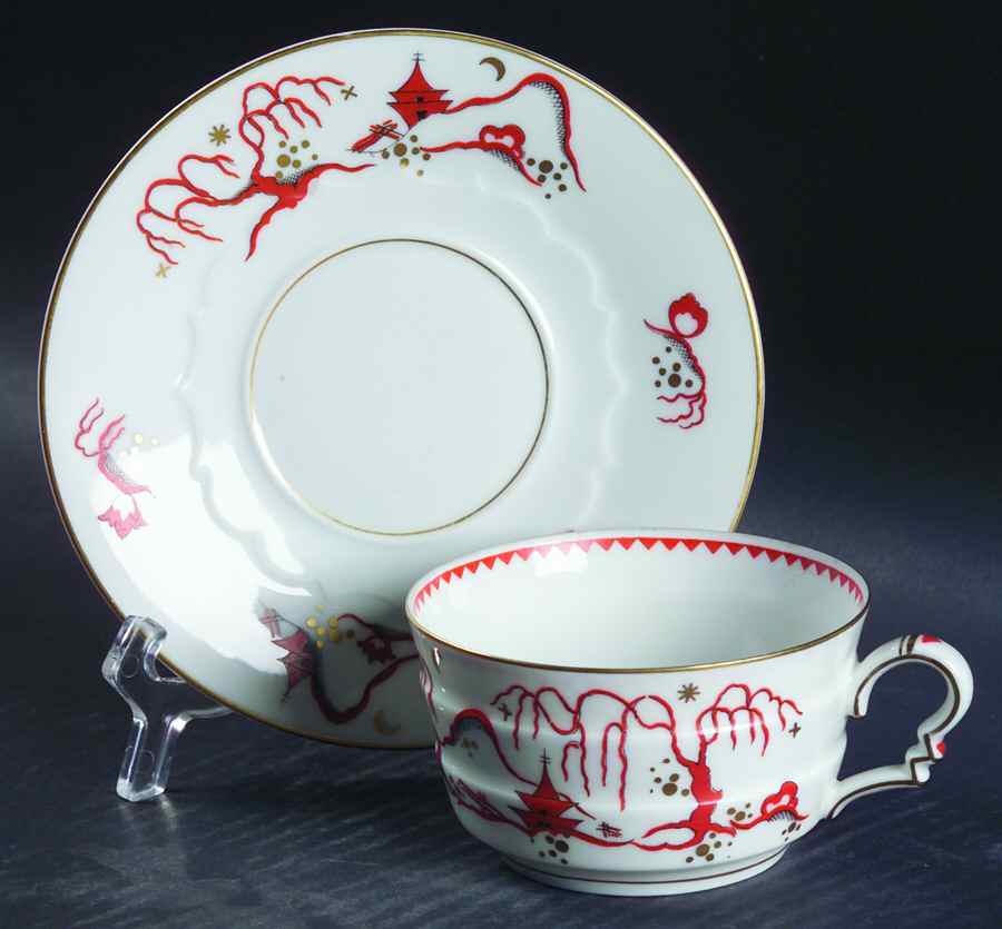 R1526 Flat Cup & Saucer Set by Rosenthal - Continental-1
