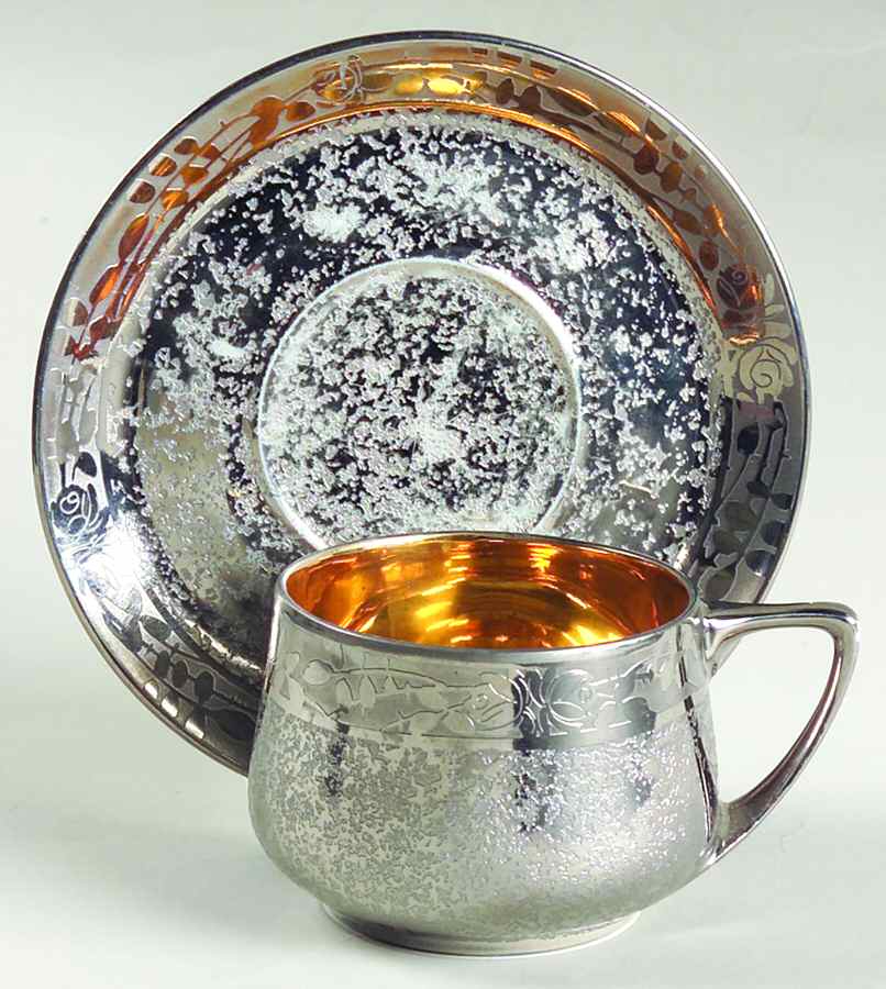 R1528 Flat Demitasse Cup & Saucer Set by Rosenthal - Continental-1