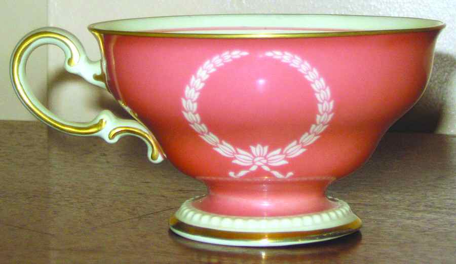 1167 (Red) Footed Cup by Rosenthal - Continental-1
