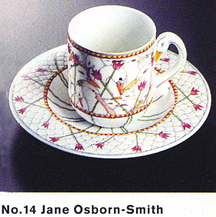 Rondo Extravaganza Flat Cup & Saucer Set by Rosenthal - Continental-1