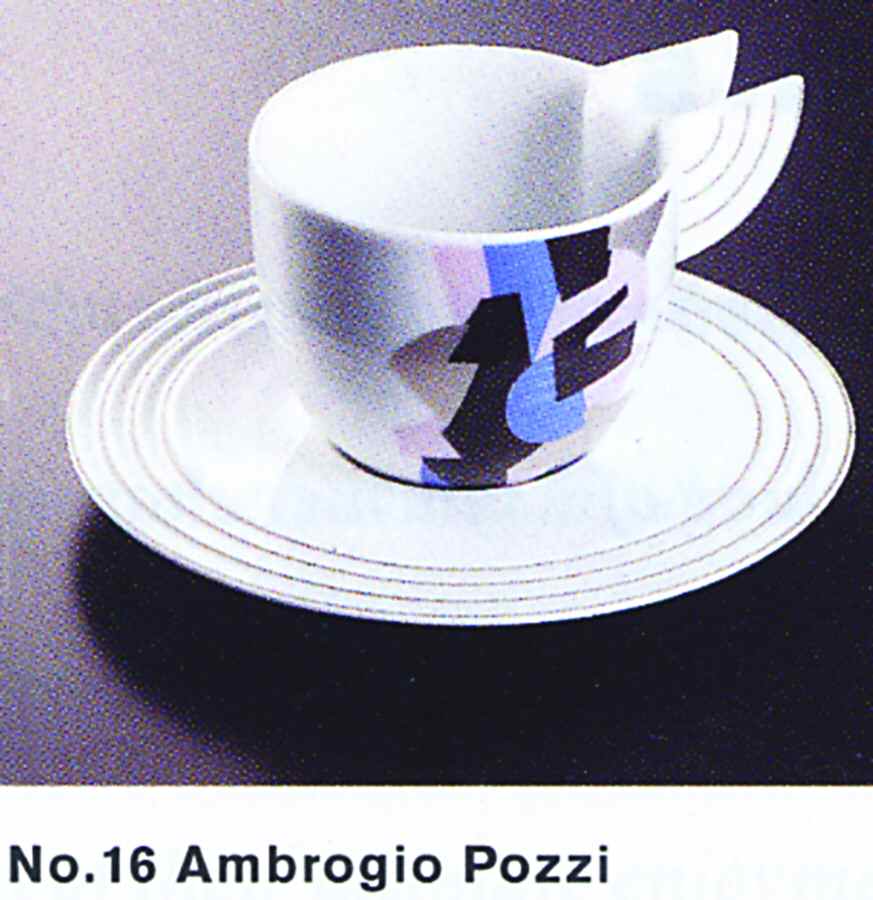 Rondo Extravaganza Flat Cup & Saucer Set by Rosenthal - Continental-1