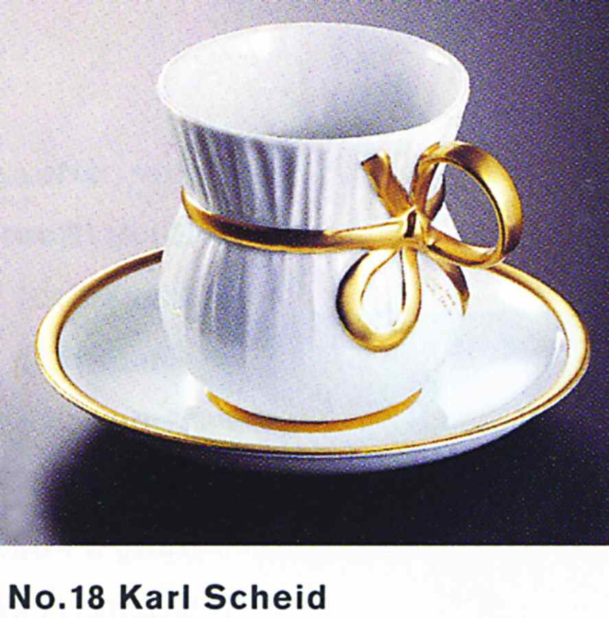 Rondo Extravaganza Flat Cup & Saucer Set by Rosenthal - Continental-1