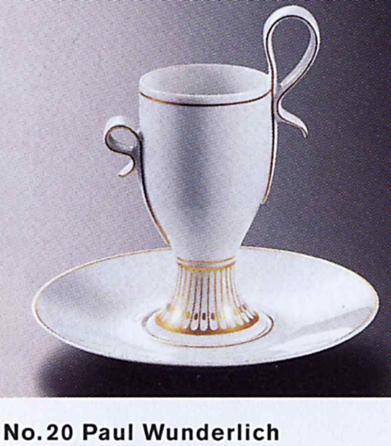 Rondo Extravaganza Flat Cup & Saucer Set by Rosenthal - Continental-1
