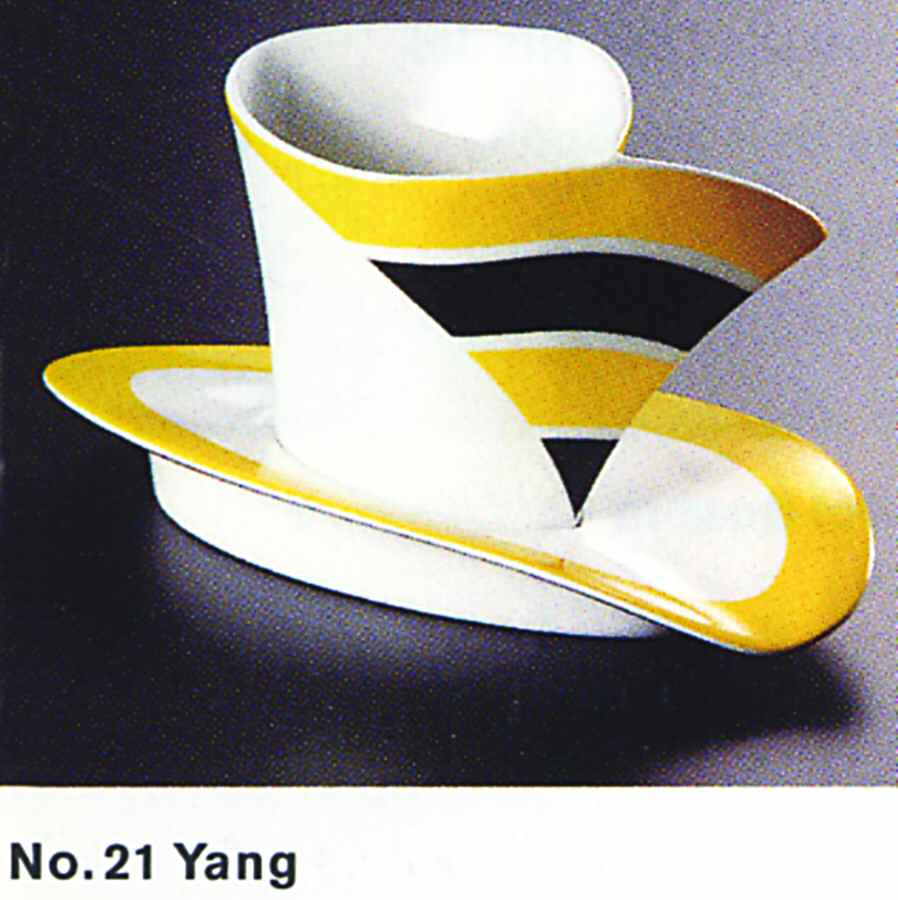 Rondo Extravaganza Flat Cup & Saucer Set by Rosenthal - Continental-1