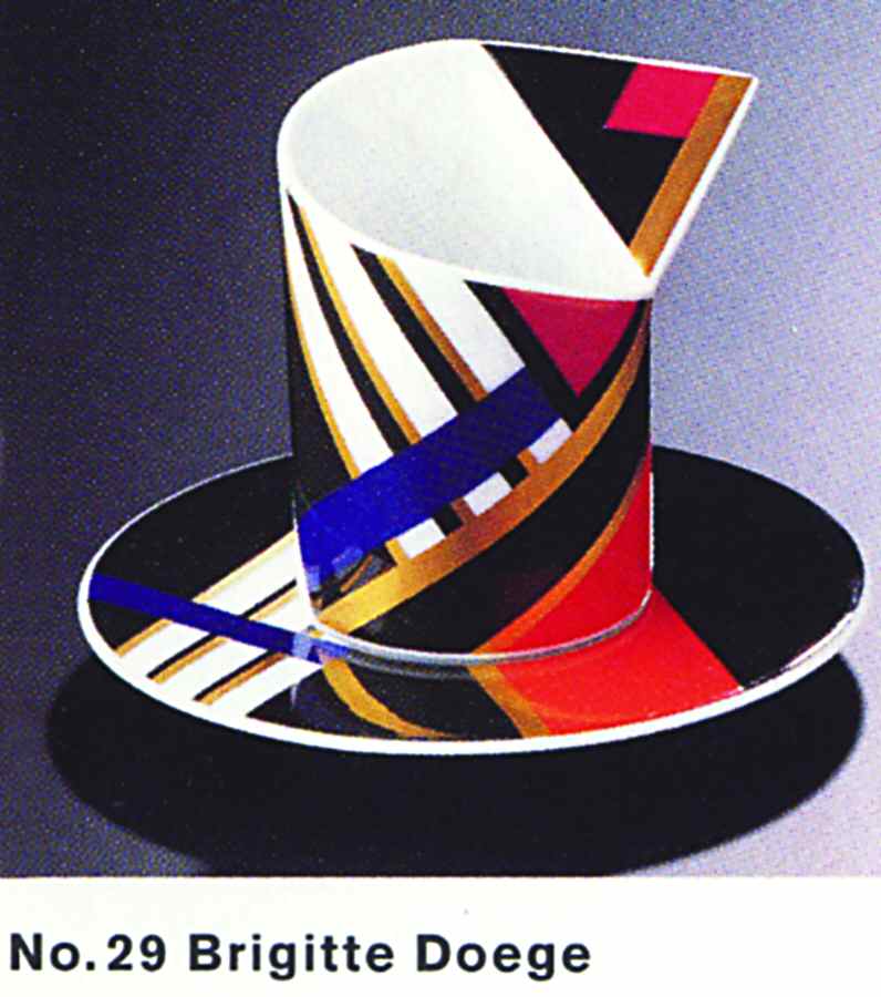 Rondo Extravaganza Flat Cup & Saucer Set by Rosenthal - Continental-1