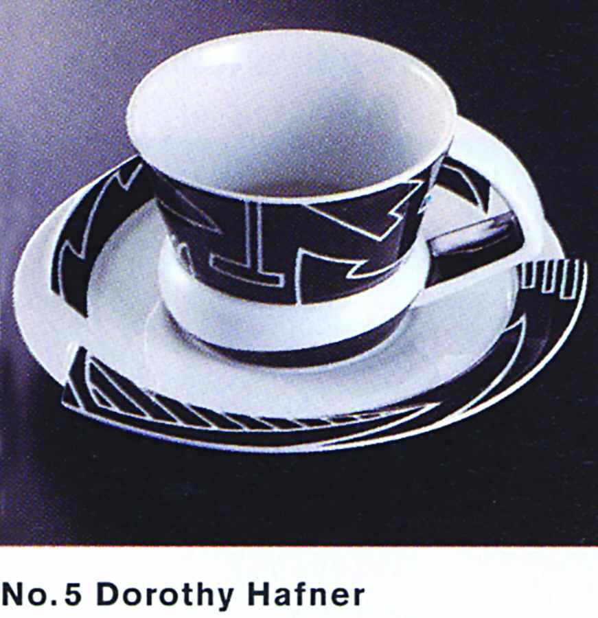 Rondo Extravaganza Flat Cup & Saucer Set by Rosenthal - Continental-1