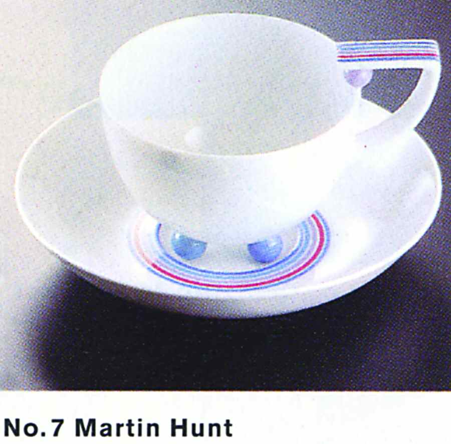 Rondo Extravaganza Flat Cup & Saucer Set by Rosenthal - Continental-1