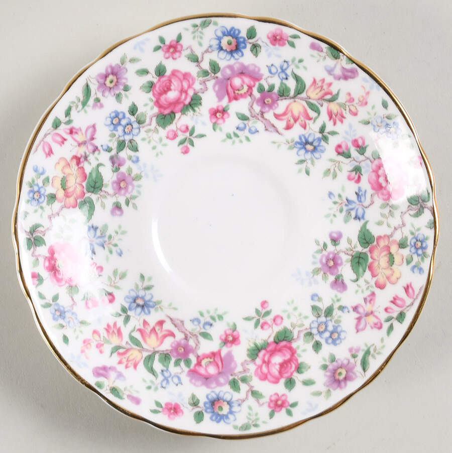 Springtime Saucer by Royal Victoria-1