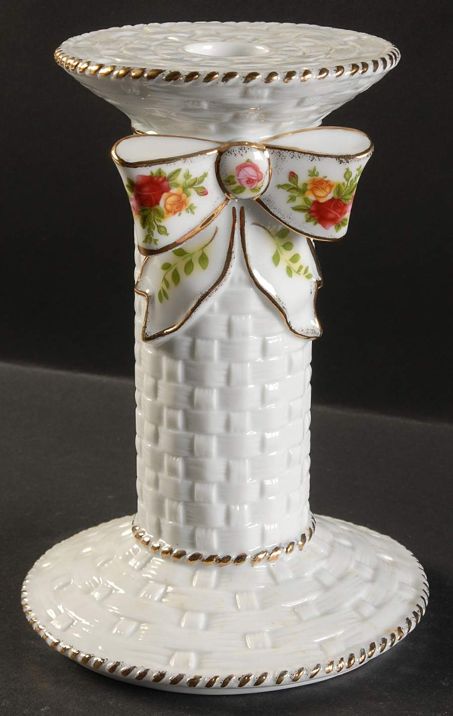 Old Country Roses 7" Candlestick by Royal Albert-1